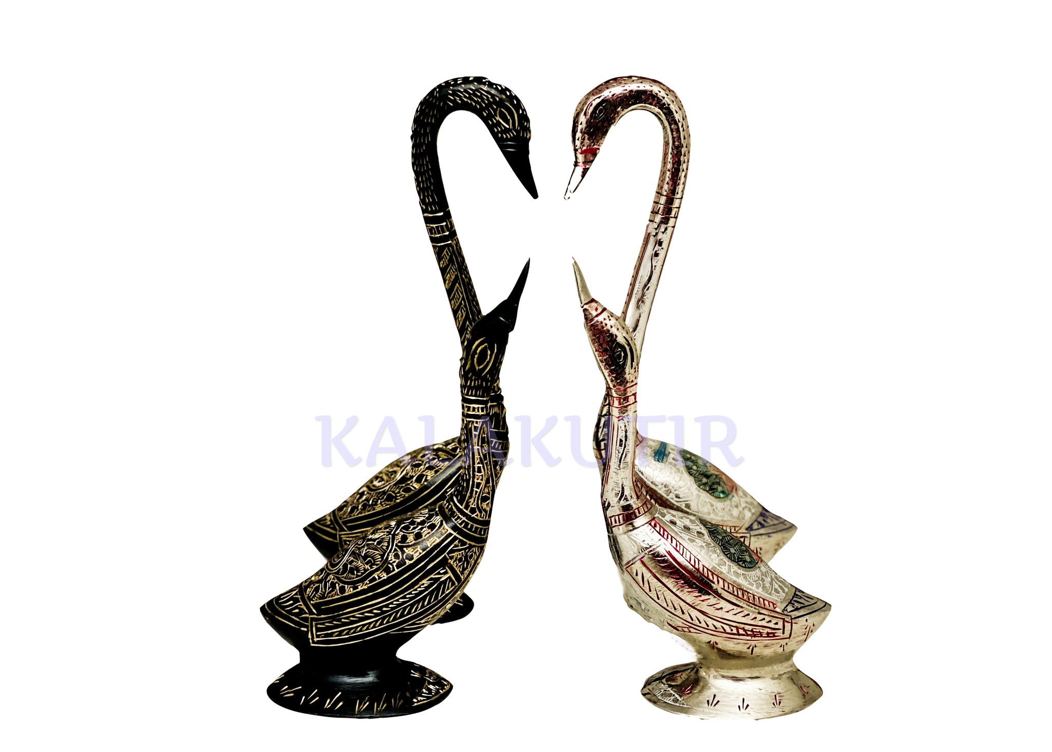 Large Black and gold classy hand etched vase – Kala Kutir Decor